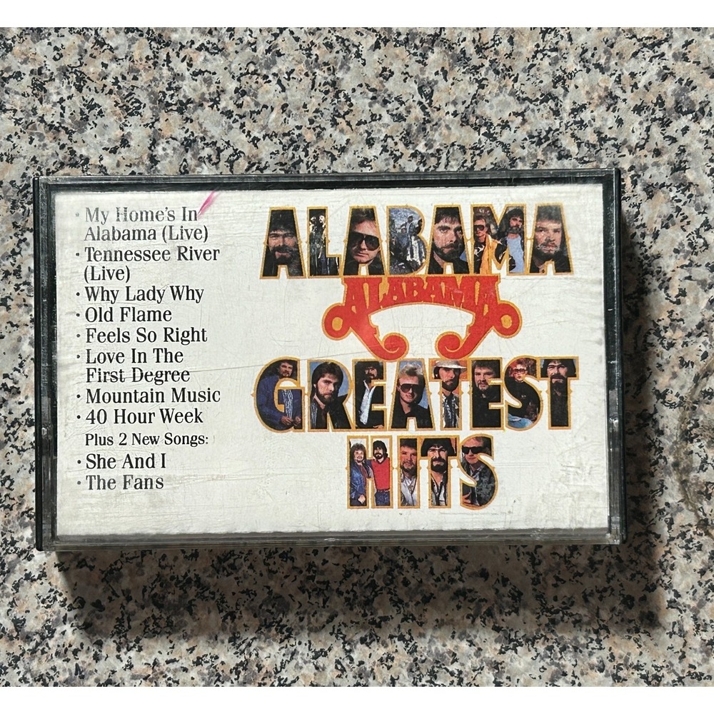 Alabama Greatest Hits Cassette Tape 1986 RCA